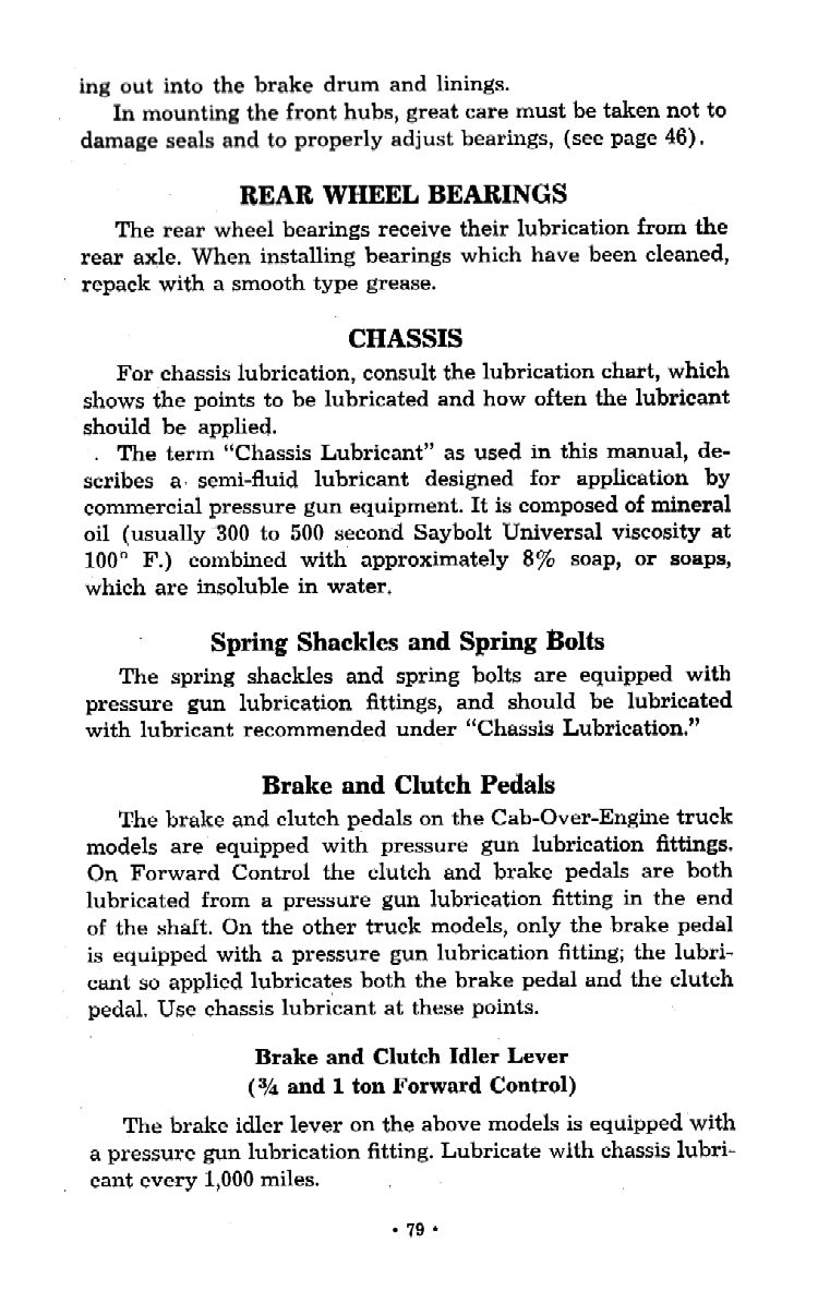 1953 Chevrolet Trucks Operators Manual Page 28